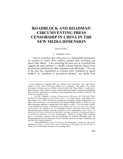 circumventing press censorship in china in the new media dimension