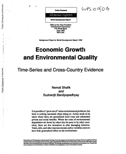 and Environmental Quality