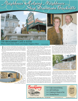 Shop Downtown Brockville
