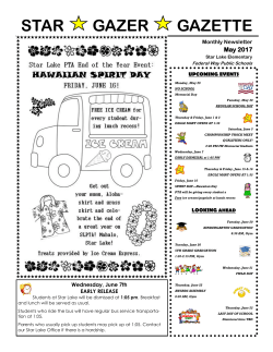 star gazer gazette - Federal Way Public Schools