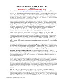 Europe and Central Asia