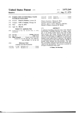 Purification of industrial waste waters by flotation