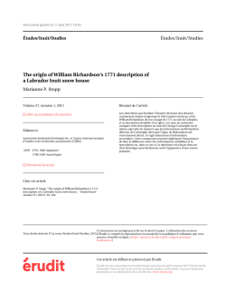 The origin of William Richardson`s 1771 description of a