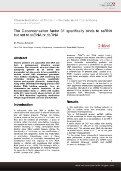 The Decondensation factor 31 specifically binds to