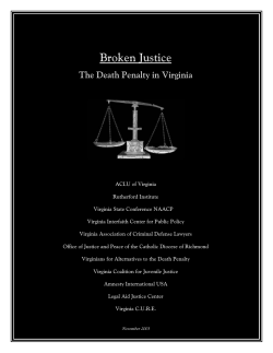 Broken Justice