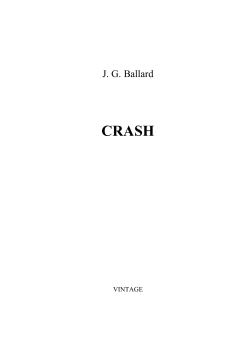 jg ballard &ndash; crash