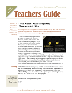 Teachers guide - Minnesota DNR