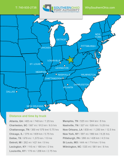 Maps - Southern Ohio Port Authority