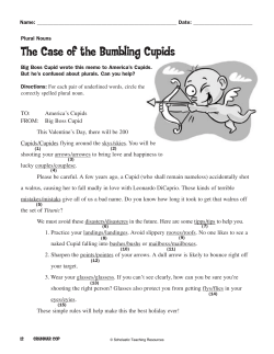 The Case of the Bumbling Cupids