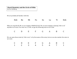 Chord Chemistry and the Circle of Fifths