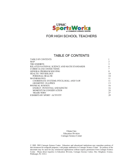 for high school teachers table of contents