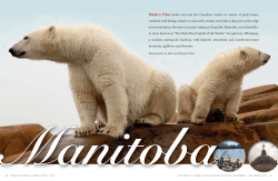 Monica Frim heads out onto the Canadian tundra