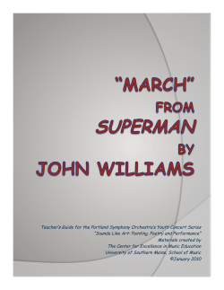 CEME Superman "March".pptx - Portland Symphony Orchestra
