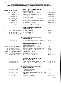 ircQ_ME TAX APPELLATE TRIBUNAL, MUMBAI BENCHES