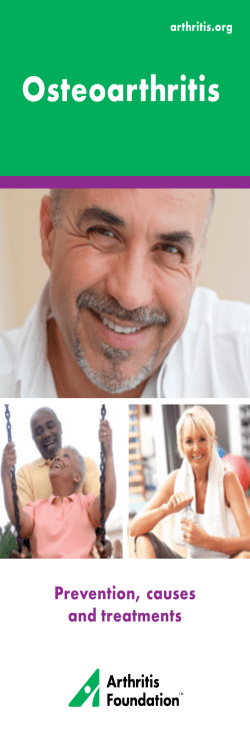 Osteoarthritis - Arthritis Foundation