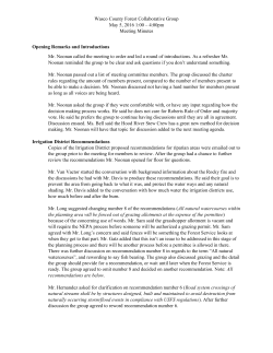 May 2016 - Wasco County Soil and Water Conservation District