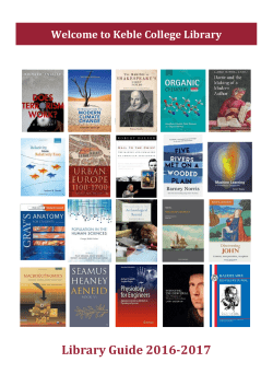 Library Guide 2016