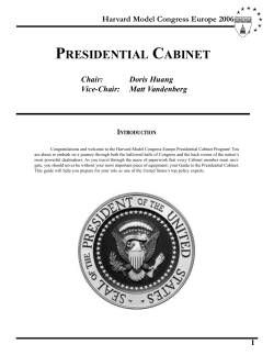 Cabinet Guide