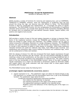 PRXChange - Institute for Advanced Analytics