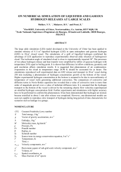 On numerical simulation of liquefied and gaseous hydrogen