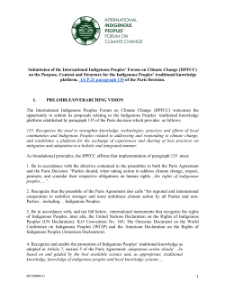 IIPFCC - unfccc
