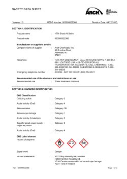 SDS - The Home Depot