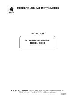 METEOROLOGICAL INSTRUMENTS