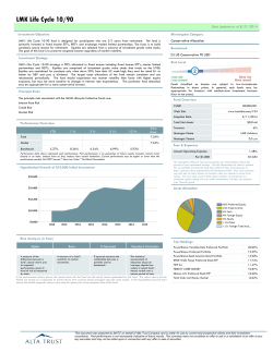 LMK Life Cycle 10/90
