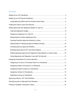 Printing Check Copies with Checks