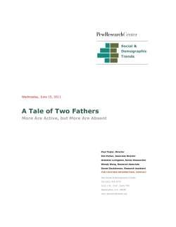 A Tale of Two Fathers