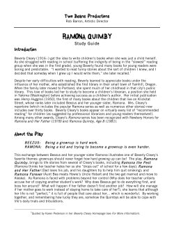 ramona quimby - Theatreworks USA!