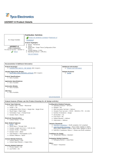 1825097-6 Product Details - Tyco Electronics