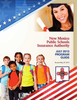 New Mexico Public Schools Insurance Authority (NMPSIA)