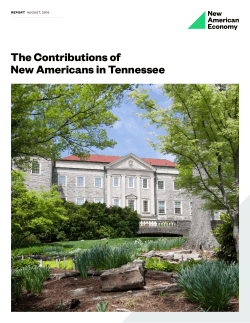 The Contributions of New Americans in Tennessee