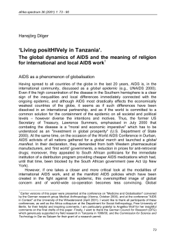 Living positHIVely - polsoz.fu