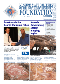 Nawarla Gabarnmung shelter mapping begins