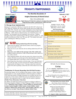 February 1 2017 Newsletter pdf