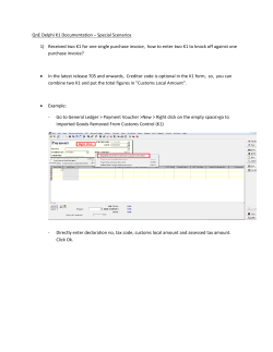 QnE Delphi K1 Documentation