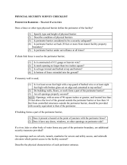 physcial security survey checklist