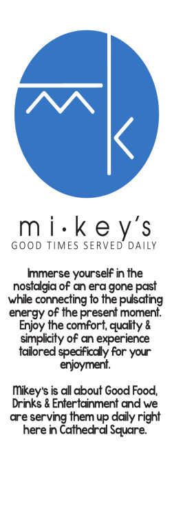 Bar Menu Page 1 - Mikey`s Milwaukee