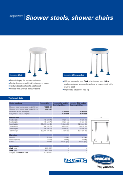 Invacare Aquatec Disk on Dot