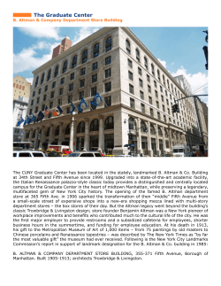 The Graduate Center