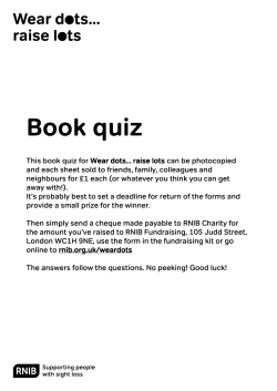 Book quiz