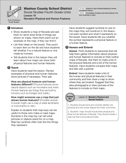 Nevada`s Physical and Human Features