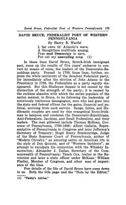 Anti-Federalists, Jacobins, and Small Federalists, and their ernor of