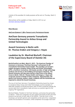 Press Release 05.03.2015