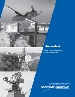 PowerGrid Data Sheet - Northrop Grumman Corporation