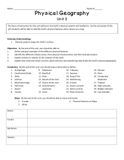 Physical Geography