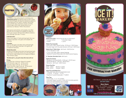 The Interactive Bakery