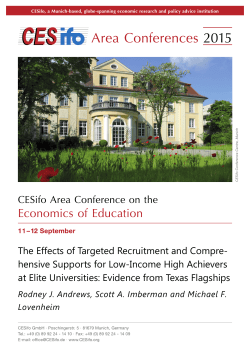 - CESifo Group Munich